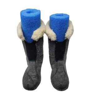 Sorel Boot Liner 100% Shearling Lining Mid Calf 7 Used Replacement Liner